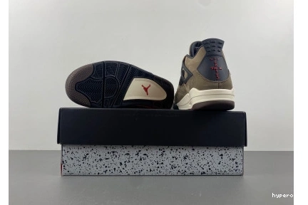 Hyperoad Brown x Scott Jordan Air Retro 4 Travis 1030